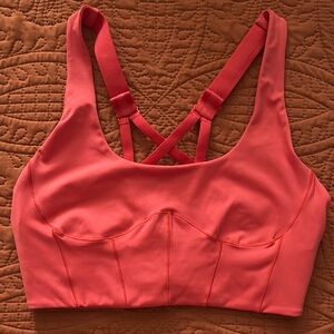 Free People Coral Sports Bra
